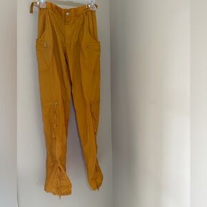 Waydamin mustard Yellow Pants size small